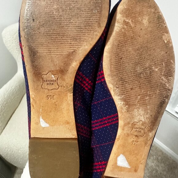 Talbots Tartan British Palace Guard Ryan Loafers 9 - Picture 7 of 7